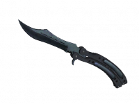 ★ Butterfly Knife Blue Steel